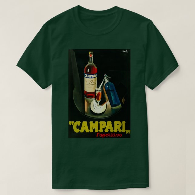 T-shirt Vintage Campari (Design devant)