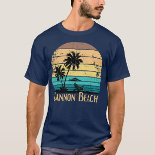 T-shirt Vintage Cannon Beach Oregon Vacation Souvenir Cade