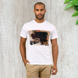 T-shirt Vintage Car Grunge Mens
