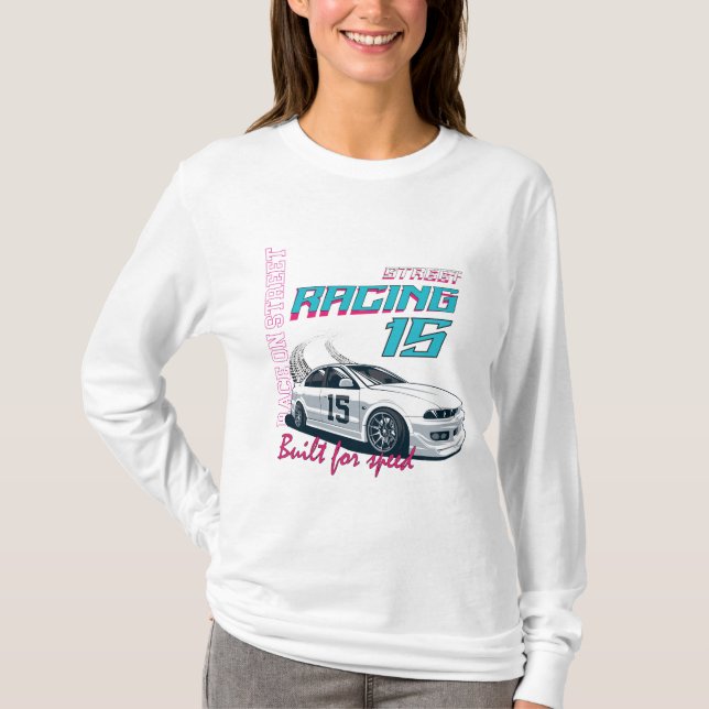 T-shirt Vintage Car Lover (Devant)