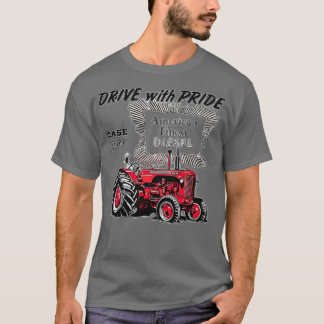 T-shirt Vintage Case Tractors Ad 
