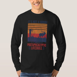T-shirt Vintage Ce n'est pas un chevreuil chasser la chass