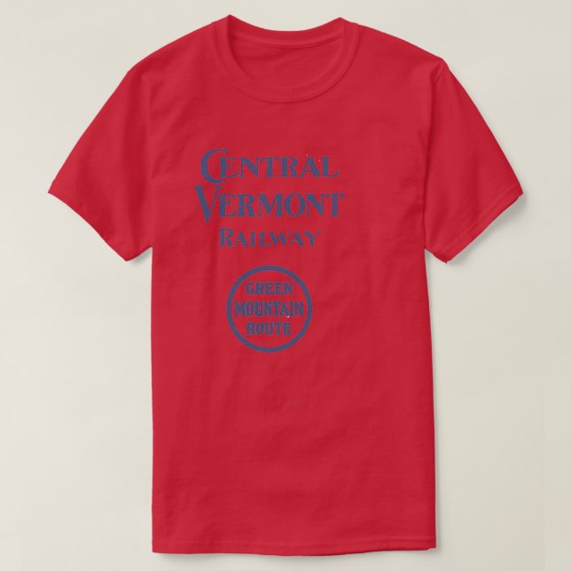 T-shirt Vintage Central Vermont (Design devant)