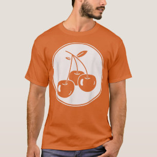 T-shirt vintage Cerise Triple Cerises Fruit Lover