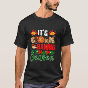 T-shirt Vintage C'est Cookie Baking Season Funny Baker Xma