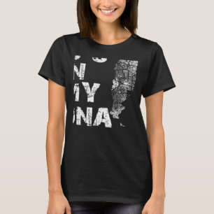 T-shirt Vintage C'est dans mon ADN Argentine Plan Argen