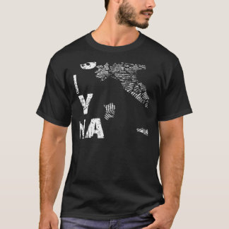 T-shirt Vintage C'est dans mon ADN Italie empreintes digit