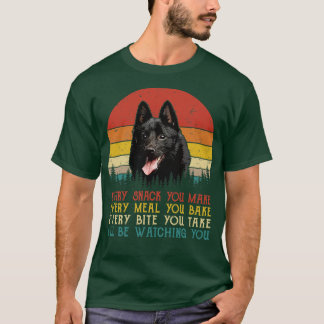 T-shirt Vintage Chaque Snack Que Vous Faites Chaque Repas