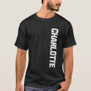 T-shirt Vintage Charlotte Hometown Pride Varsity Charlotte