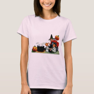 T-shirt Vintage chemise bio pour dames d'Halloween