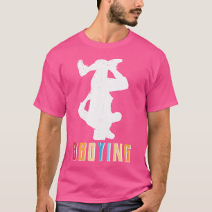 T-shirt Vintage Chemise Cool Breakdance Hip hop Fr