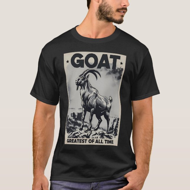 T-shirt Vintage CHEVRE (Devant)