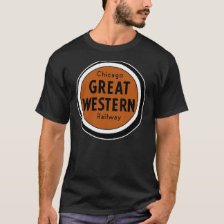 T-shirt Vintage Chicago Great Western
