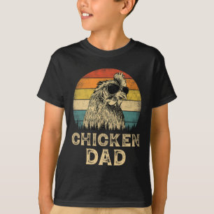 T-shirt Vintage Chicken Papa Chicken Amateurs de poulet Pa