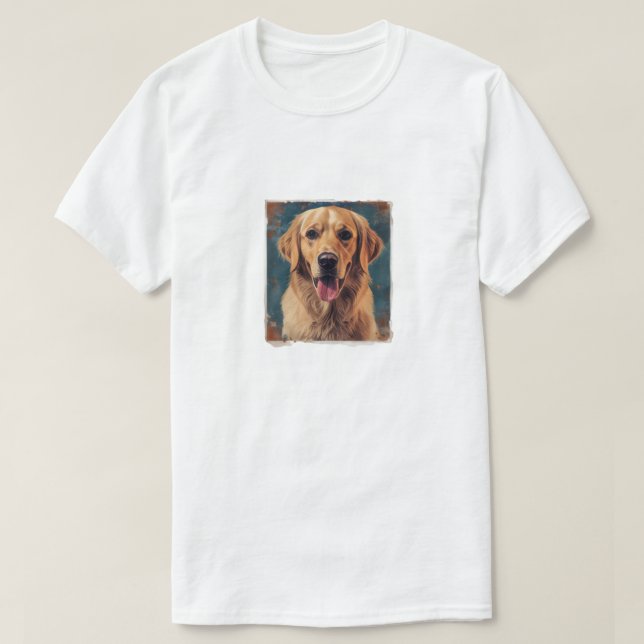 T-Shirt vintage chien (Design devant)