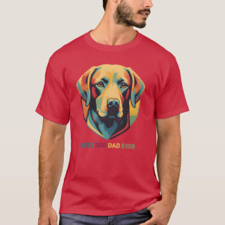 T-shirt Vintage chien meilleur chien propriétaire ami drôl