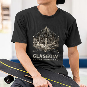 T-shirt Vintage City Chambers Mens Basic