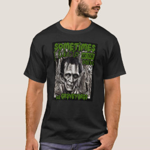 T-shirt Vintage Classic Monster Horror Film Halloween Fra