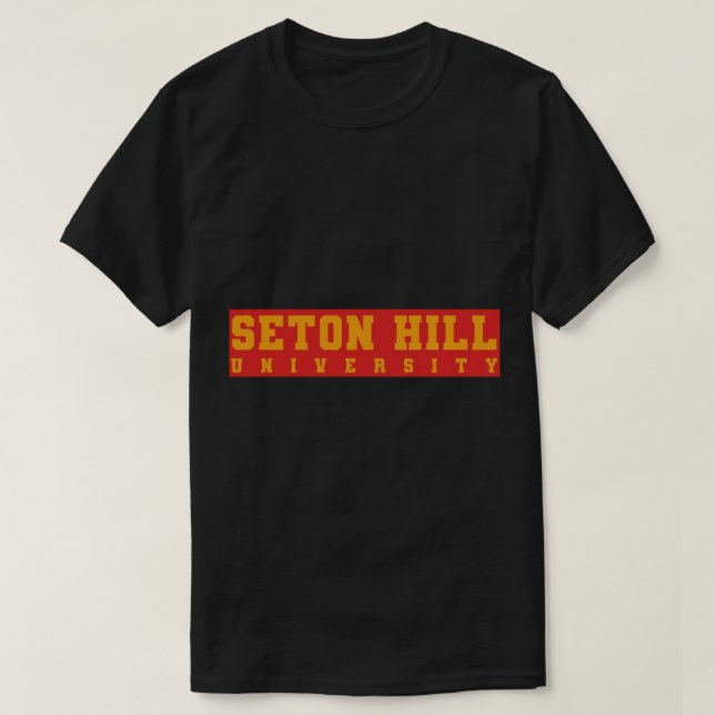 T-shirt vintage classique de l'université de Seton (Design devant)