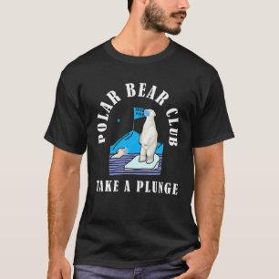T-shirt Vintage Club De Plongée Ours Polaire Avec Fabriqu