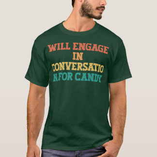 T-shirt Vintage Coloured Funny Va S'Engager Dans La Conver