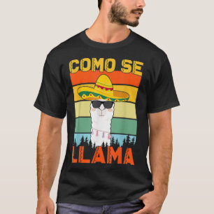 T-shirt Vintage Como Se Llama Cinco De Mayo Meico F