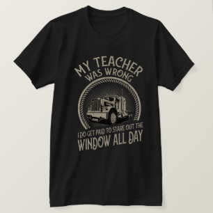 T-shirt Vintage conducteur de camion, chemises de