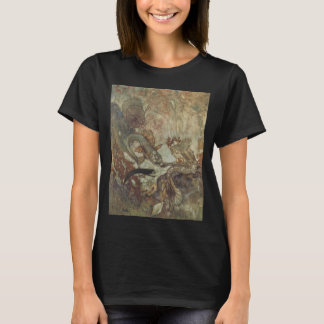 T-shirt Vintage conte de fées, La Sirène par Edmund Dulac