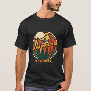 T-shirt Vintage Copake Lake New York Mountain Randonnée So
