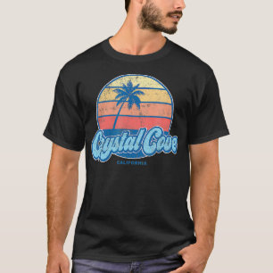 T-shirt Vintage Crystal Cove Californie CA les années 70 S
