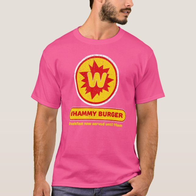 T-shirt Vintage D Fens Whammy Burger (Devant)