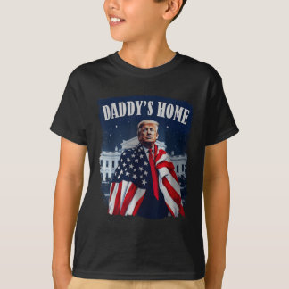 T-shirt Vintage Daddys Home 2024 Trump Take America Back U