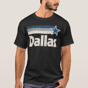 T-shirt Vintage Dallas Texas City Strong Dallas Tx Blue St