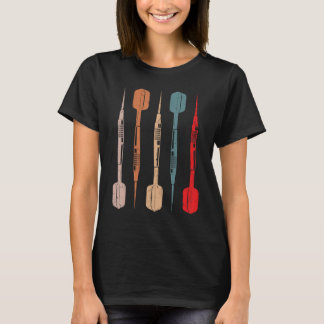 T-shirt Vintage Darts Board Pub Darts Champion Dit Qu