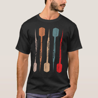 T-shirt Vintage Darts Board Pub Darts Champion Dit Qu