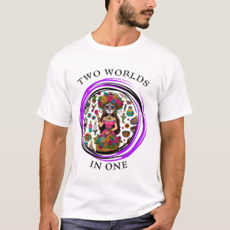T-shirt Vintage Day of the Dead Design