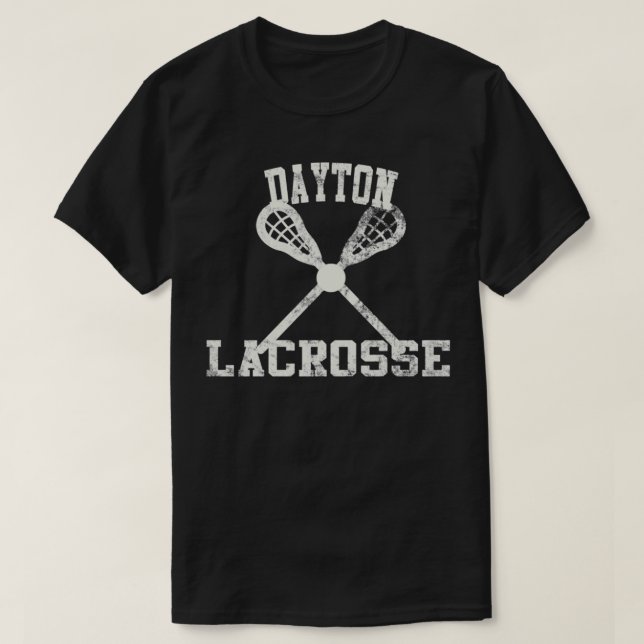 T-shirt Vintage Dayton Lacrosse (Design devant)
