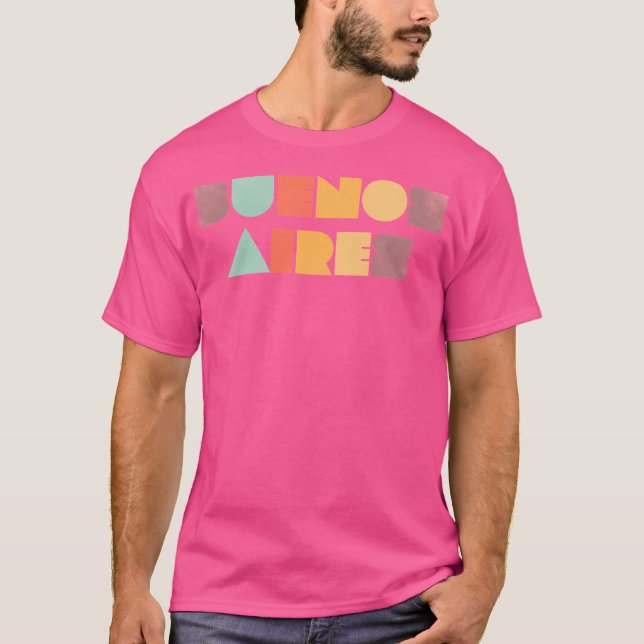T-shirt Vintage de Buenos Aires (Devant)