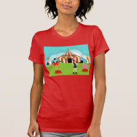 T-shirt vintage de cirque