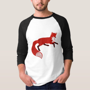 T-shirt vintage de conception de Fox
