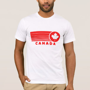 T-shirt vintage de feuille d'érable du Canada