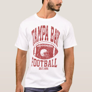 T-shirt vintage de football de Tampa Bay au style
