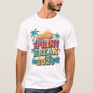 T-shirt vintage de la fête de plage Spring Break 2