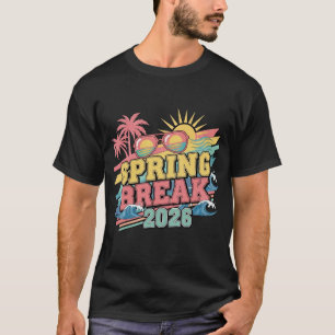 T-shirt vintage de la fête de plage Spring Break 2
