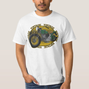 T-shirt vintage de la valeur des hommes de