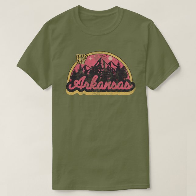 T-shirt Vintage de l'Arkansas State (Design devant)