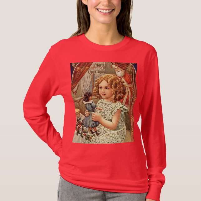 T-shirt vintage de Noël (Devant)