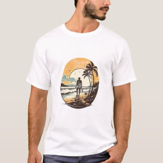 T-shirt Vintage de vacances d'été