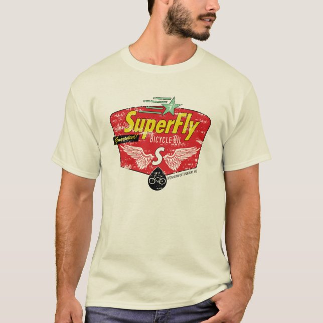 T-shirt vintage de vélo de montagne (Devant)