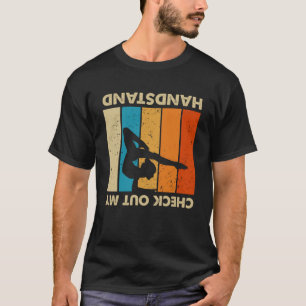 T-shirt Vintage Découvrez Mon Poignée Gymnaste Gymnastique